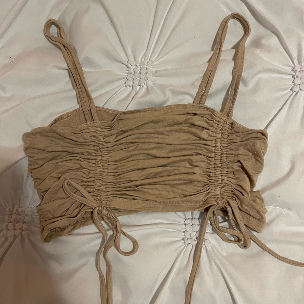 Beige tank top